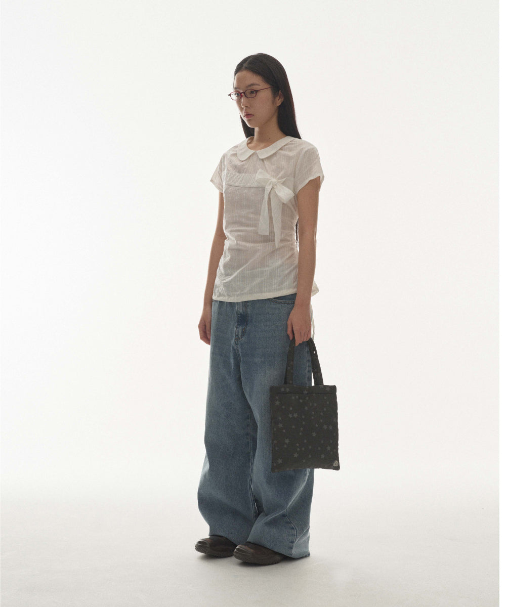 Coyseio - W Stitch Denim Pants (Blue) product image 6 | TRAB K-Fashion Australia