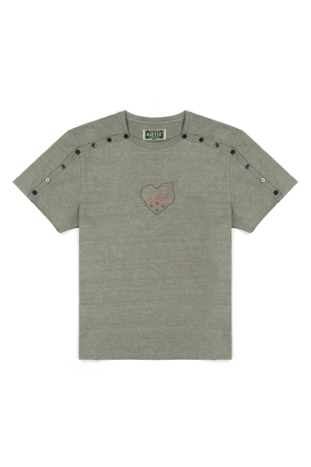 Ioedle - Instant Fastening T-Shirt (Olive) product image 2 | TRAB K-Fashion Australia