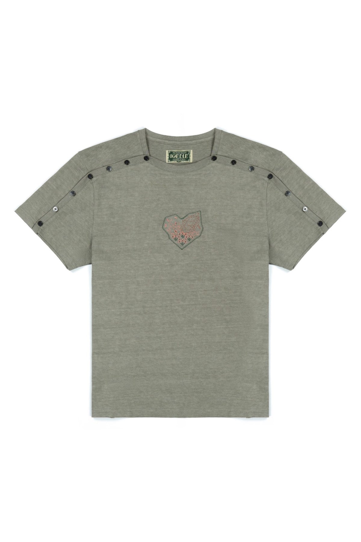 Ioedle - Instant Fastening T-Shirt (Olive) product image 2 | TRAB K-Fashion Australia