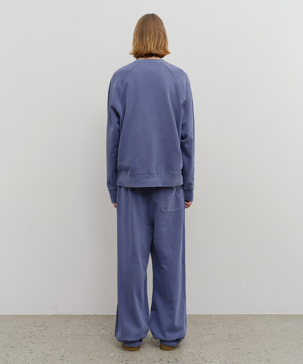 Marithe & Francois Girbaud - Garment Dyed Sweat Pants (Navy) product image 4 | TRAB K-Fashion Australia