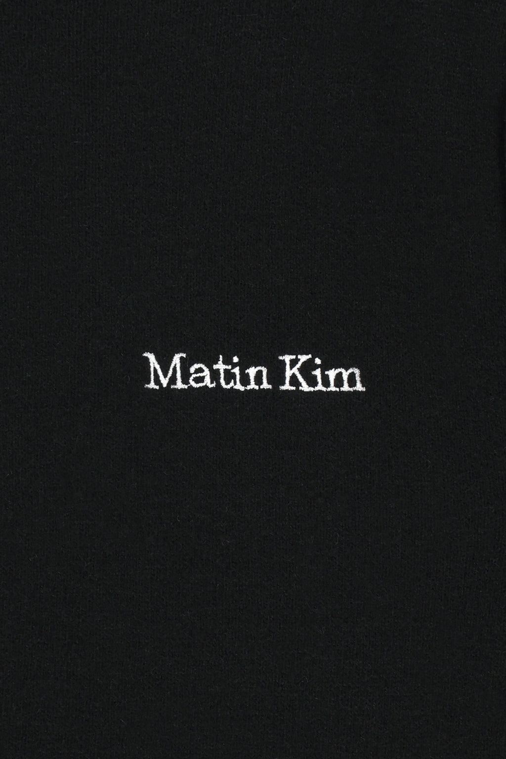 Matin Kim - Cashmere Blended Cutline Round Cardigan (Black) product image 5 | TRAB K-Fashion Australia