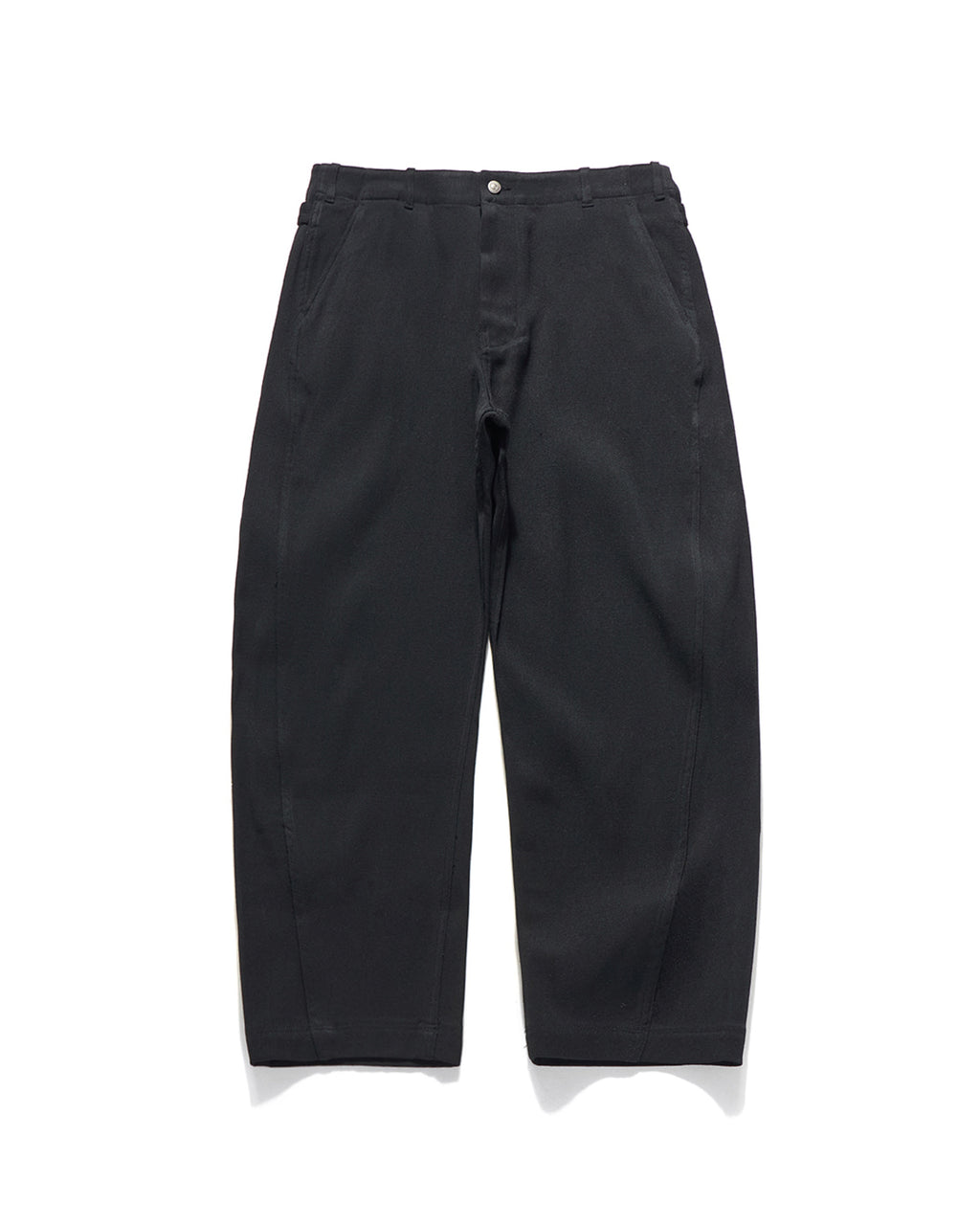 Eastlogue - Cinch Back Curved Pants (Black Twill) product image 5 | TRAB K-Fashion Australia