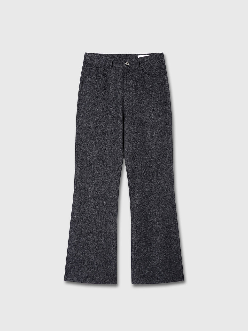 Tonywack - Wool Denim Loose Flared Jeans (Dark Indigo) product image 10 | TRAB K-Fashion Australia