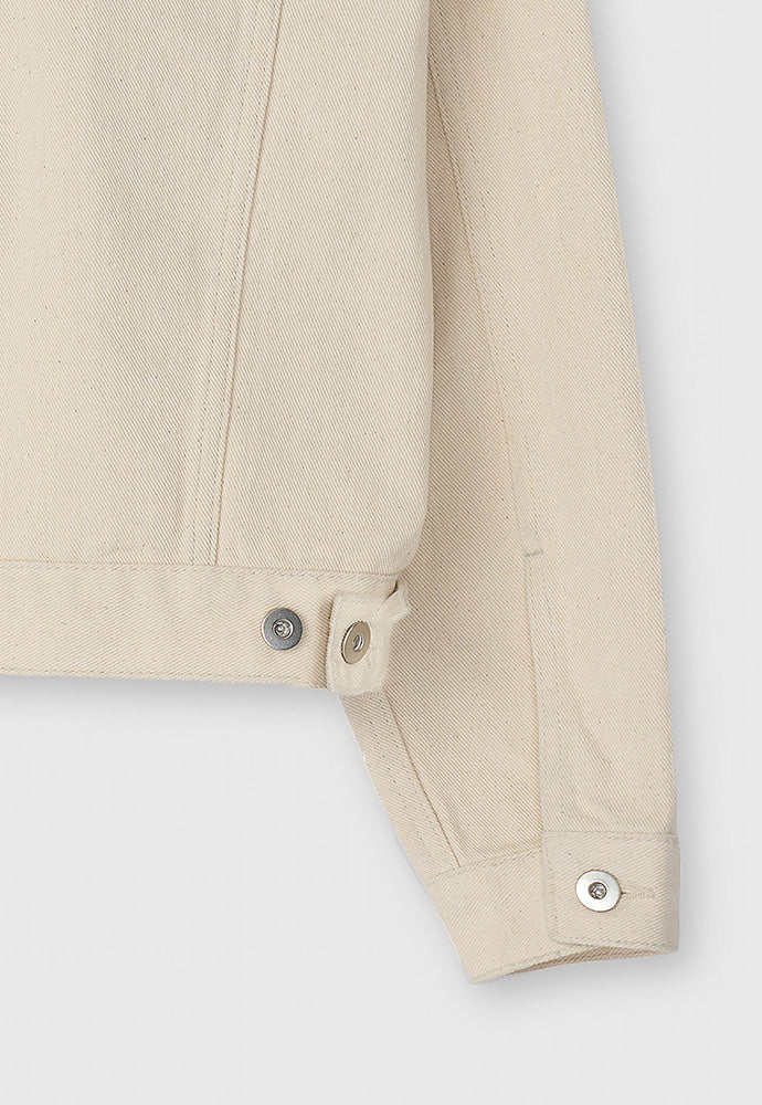 Tonywack - Denim Trucker Jacket 01 (Ecru) product image 13 | TRAB K-Fashion Australia