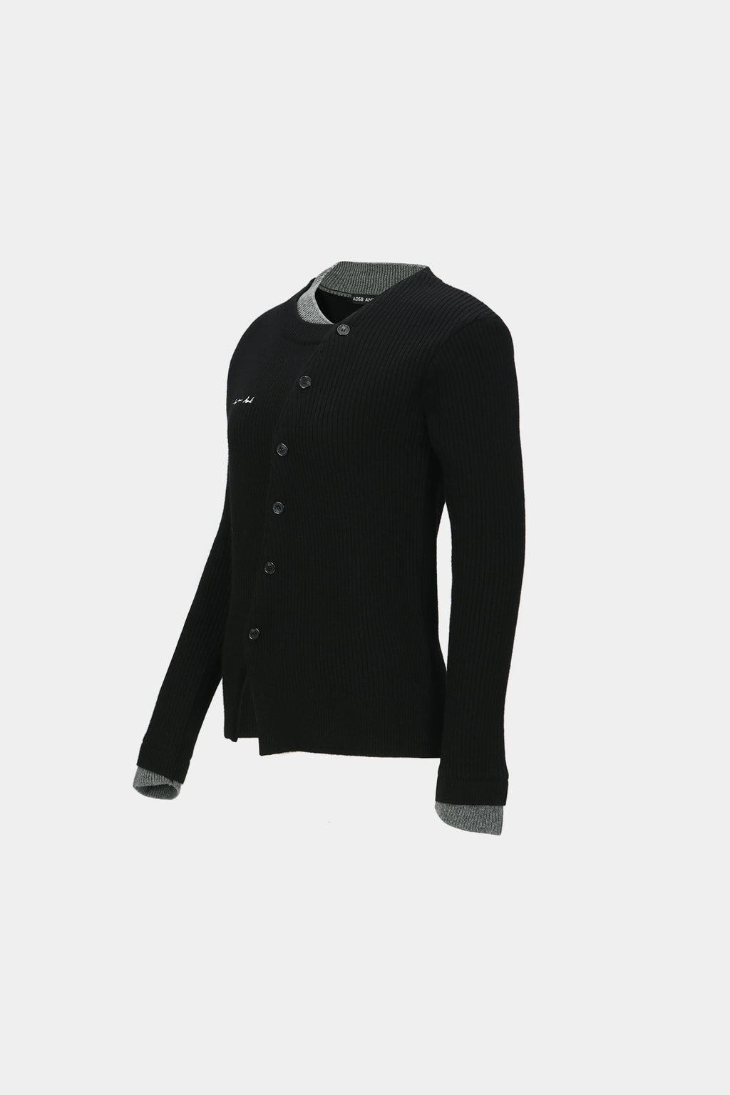 Andersson Bell - Button Slim Knit Cardigan (Black) product image 8 | TRAB K-Fashion Australia