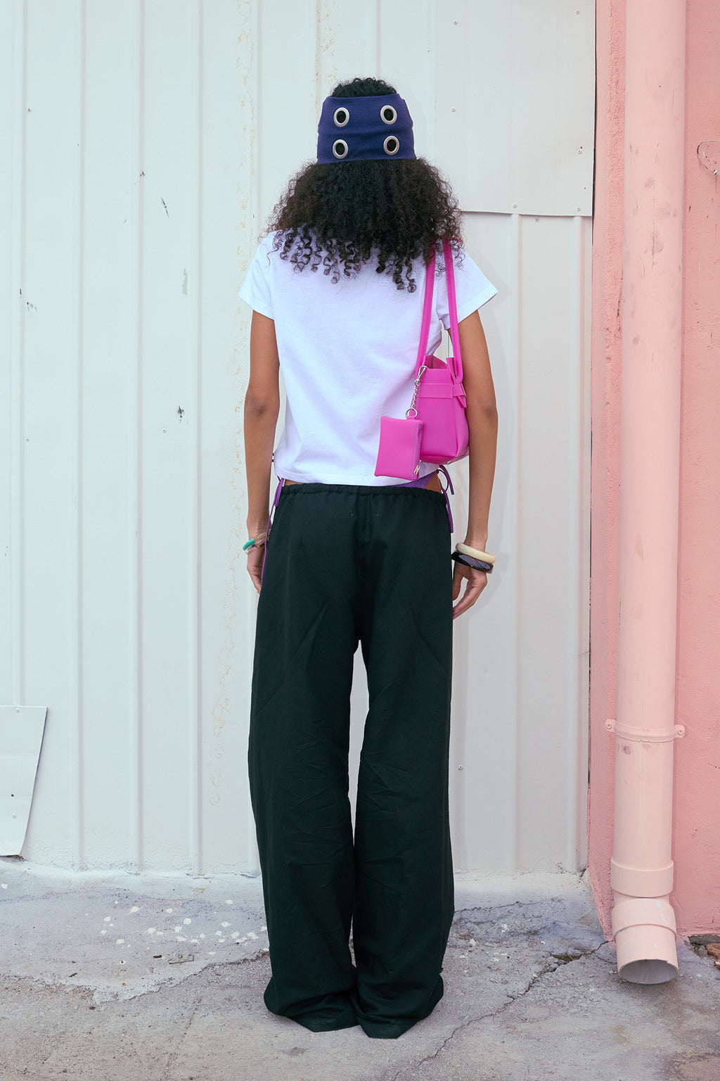 Deinet - Spray Logo Pigment T-Shirt (White) product image 3 | TRAB K-Fashion Australia