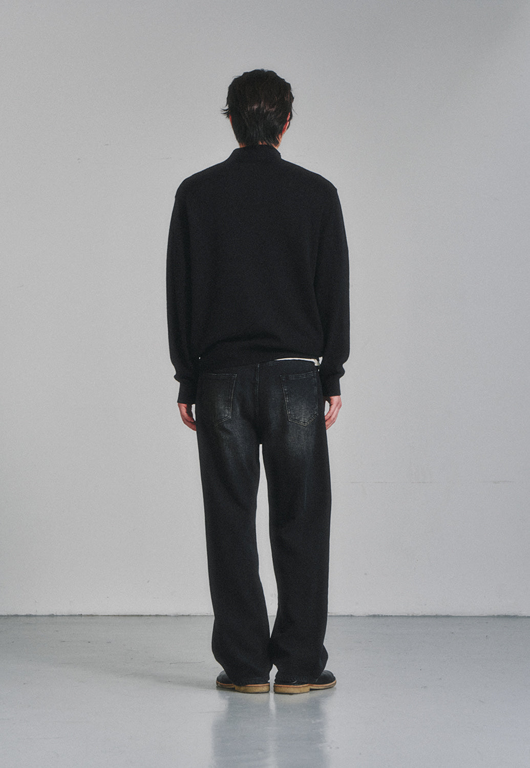 Art if acts - Sashiko 5P Pants_Japanese Fabric (Vintage Black) product image 4 | TRAB K-Fashion Australia
