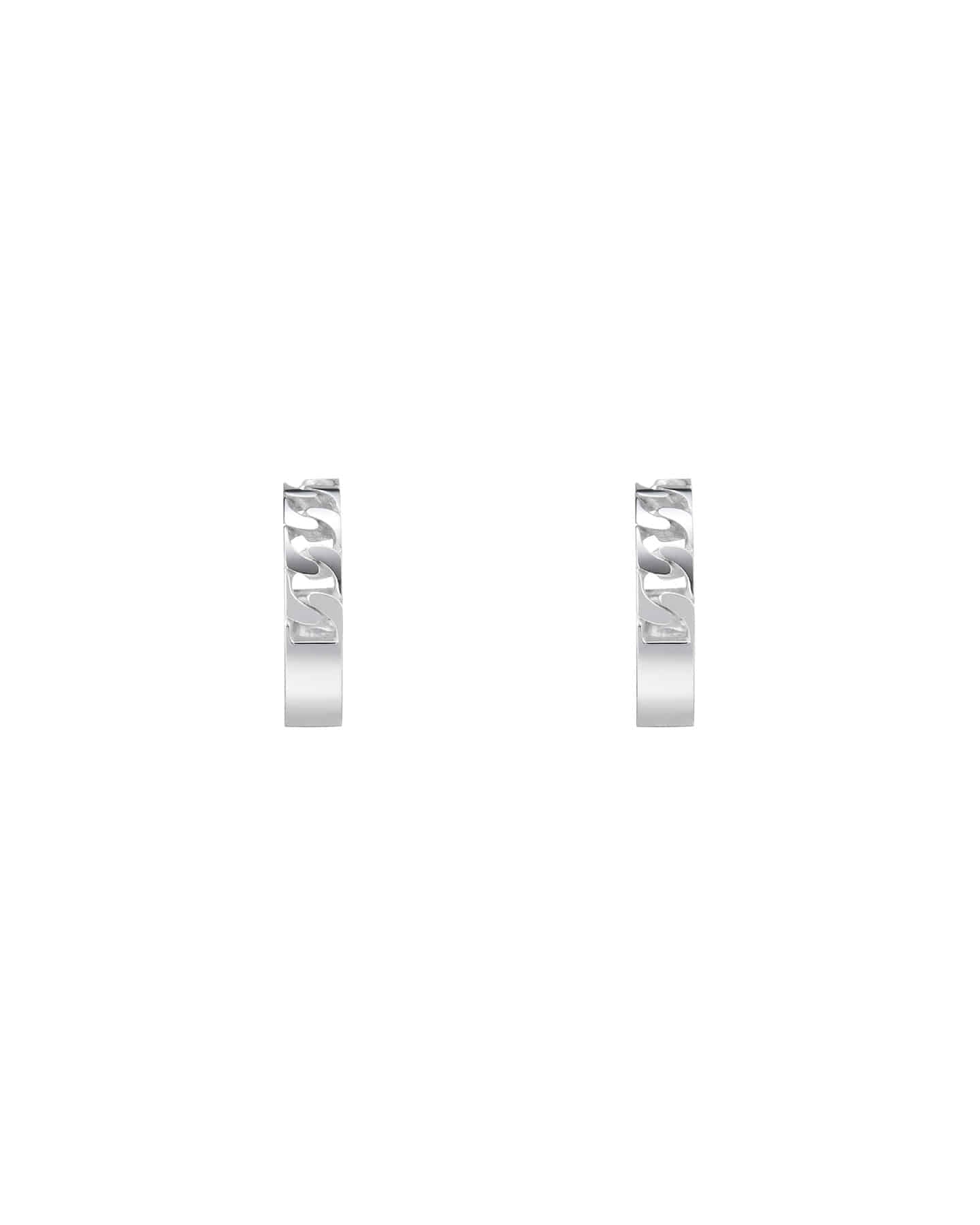 Numbering - Half & Half Hoop Earrings #7305 product image 7 | TRAB K-Fashion Australia
