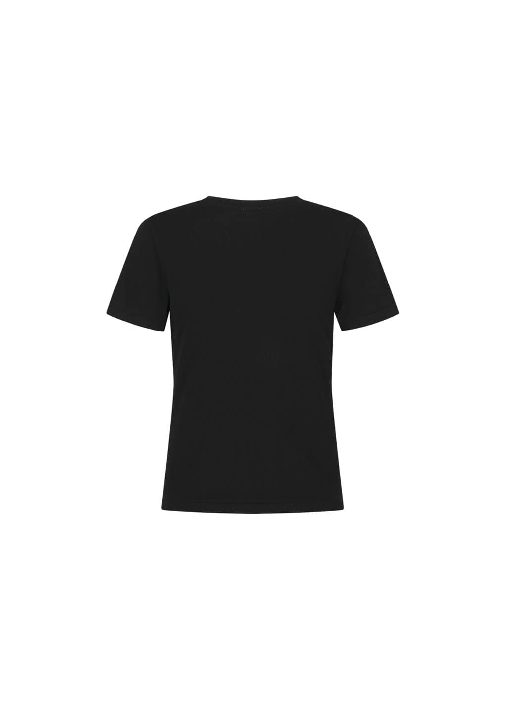Amomento - Basic T-shirt (Black) product image 4 | TRAB K-Fashion Australia