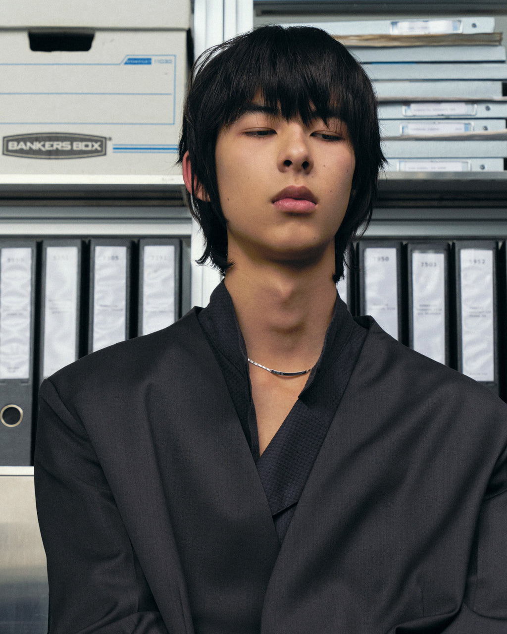 Numbering - ID Bar Necklace #7851 product image 5 | TRAB K-Fashion Australia