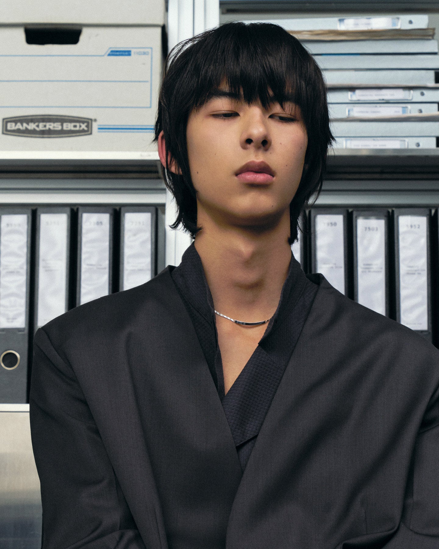 Numbering - ID Bar Necklace #7851 product image 5 | TRAB K-Fashion Australia