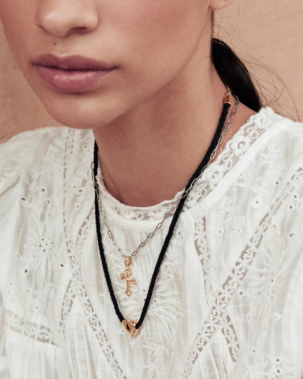 Numbering - Paper Clip Chain Necklace #5881 product image 4 | TRAB K-Fashion Australia
