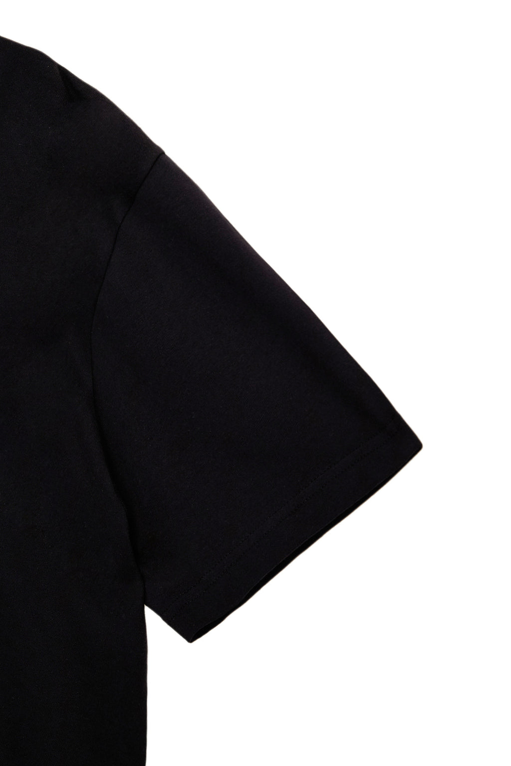 Matin Kim - Stamp Logo Graphic Oversize Top (Black) product image 4 | TRAB K-Fashion Australia