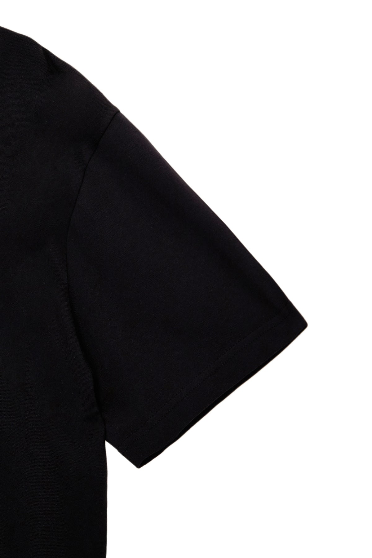 Matin Kim - Stamp Logo Graphic Oversize Top (Black) product image 4 | TRAB K-Fashion Australia