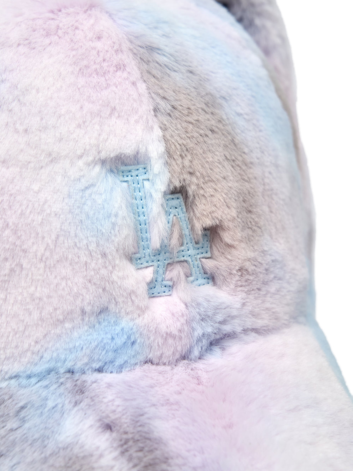 MLB Korea - MLB Bunny Colorful Fur Unstructured Ball Cap LA Dodgers (Lavender) product image 5 | TRAB K-Fashion Australia