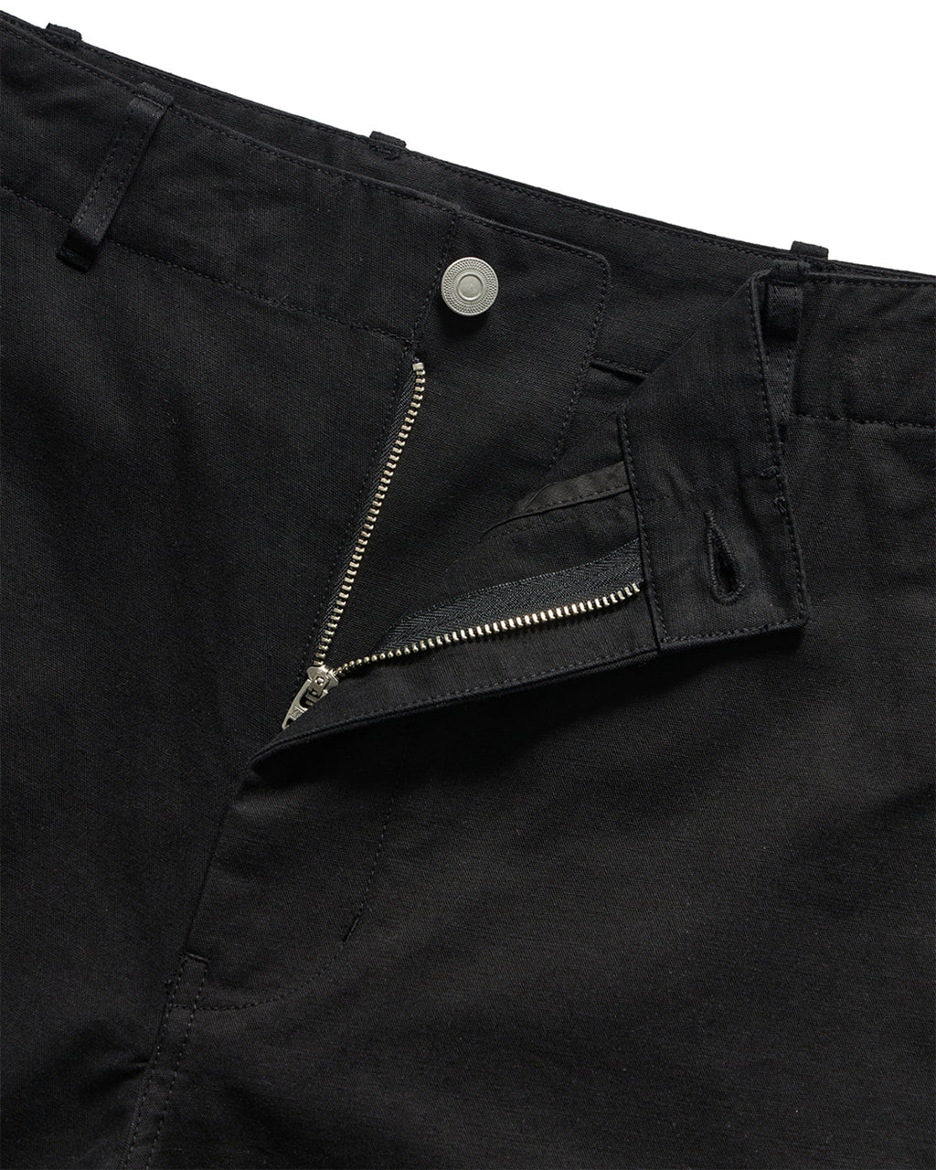 Eastlogue - Cinch Back Curved Shorts (Black) product image 11 | TRAB K-Fashion Australia