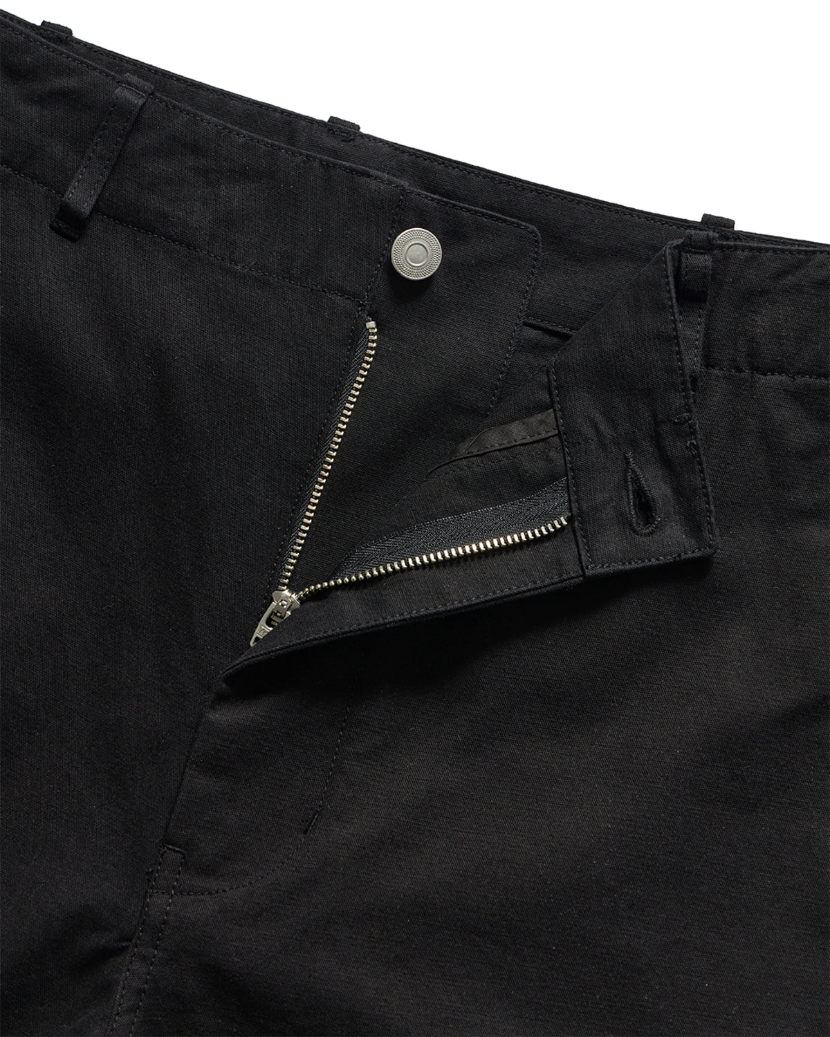 Eastlogue - Cinch Back Curved Shorts (Black) product image 11 | TRAB K-Fashion Australia