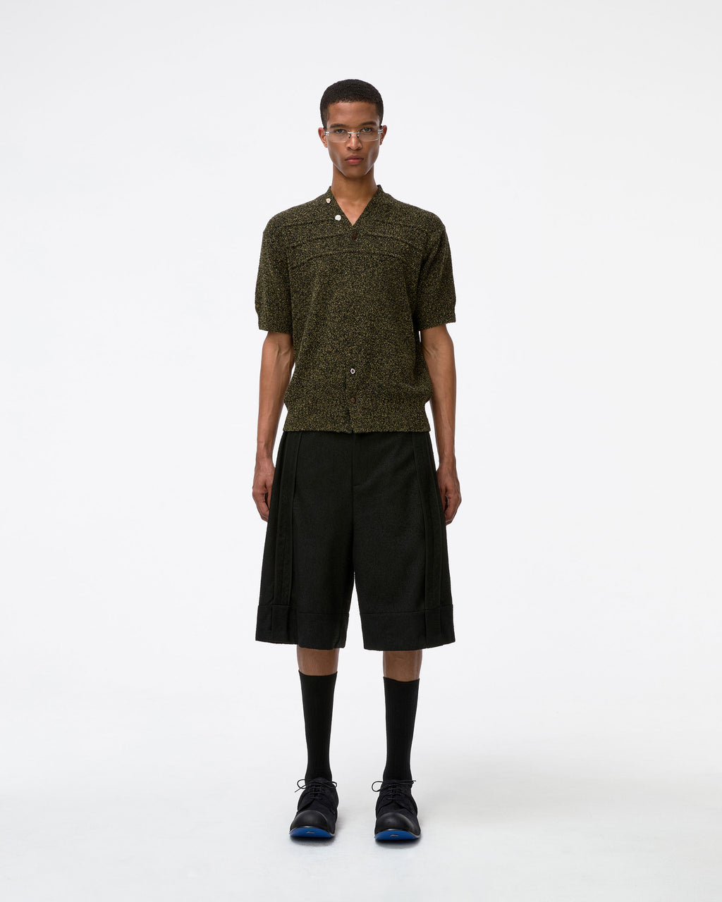 Ader Error - Half Sleeve Knit Product. 59 (Noir) product image 2 | TRAB K-Fashion Australia