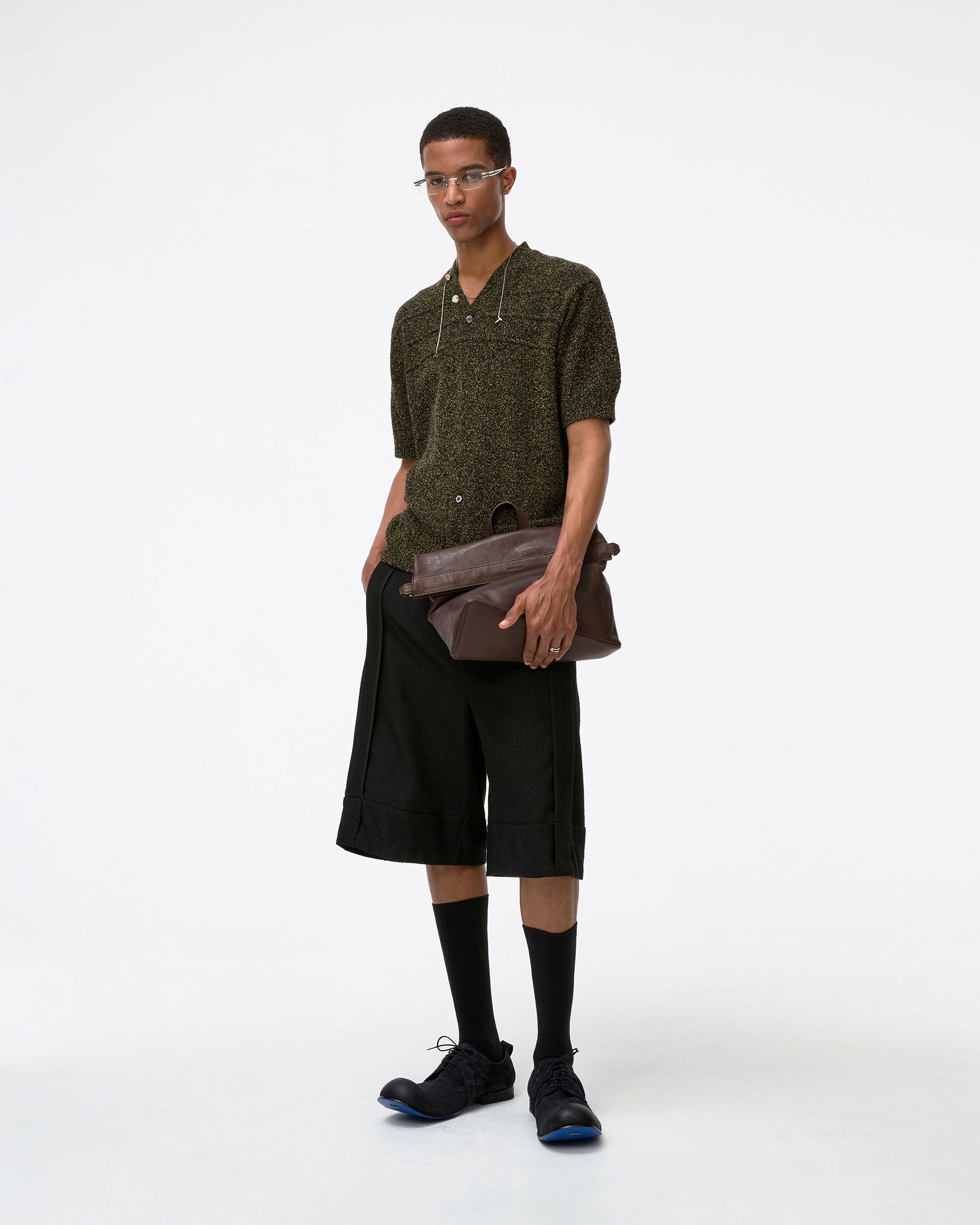 Ader Error - Half Sleeve Knit Product. 59 (Noir) product image 4 | TRAB K-Fashion Australia