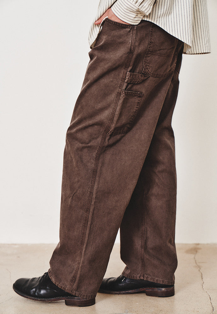 Art if acts - Washed Carpenter Pants (Mud Brown) product image 6 | TRAB K-Fashion Australia