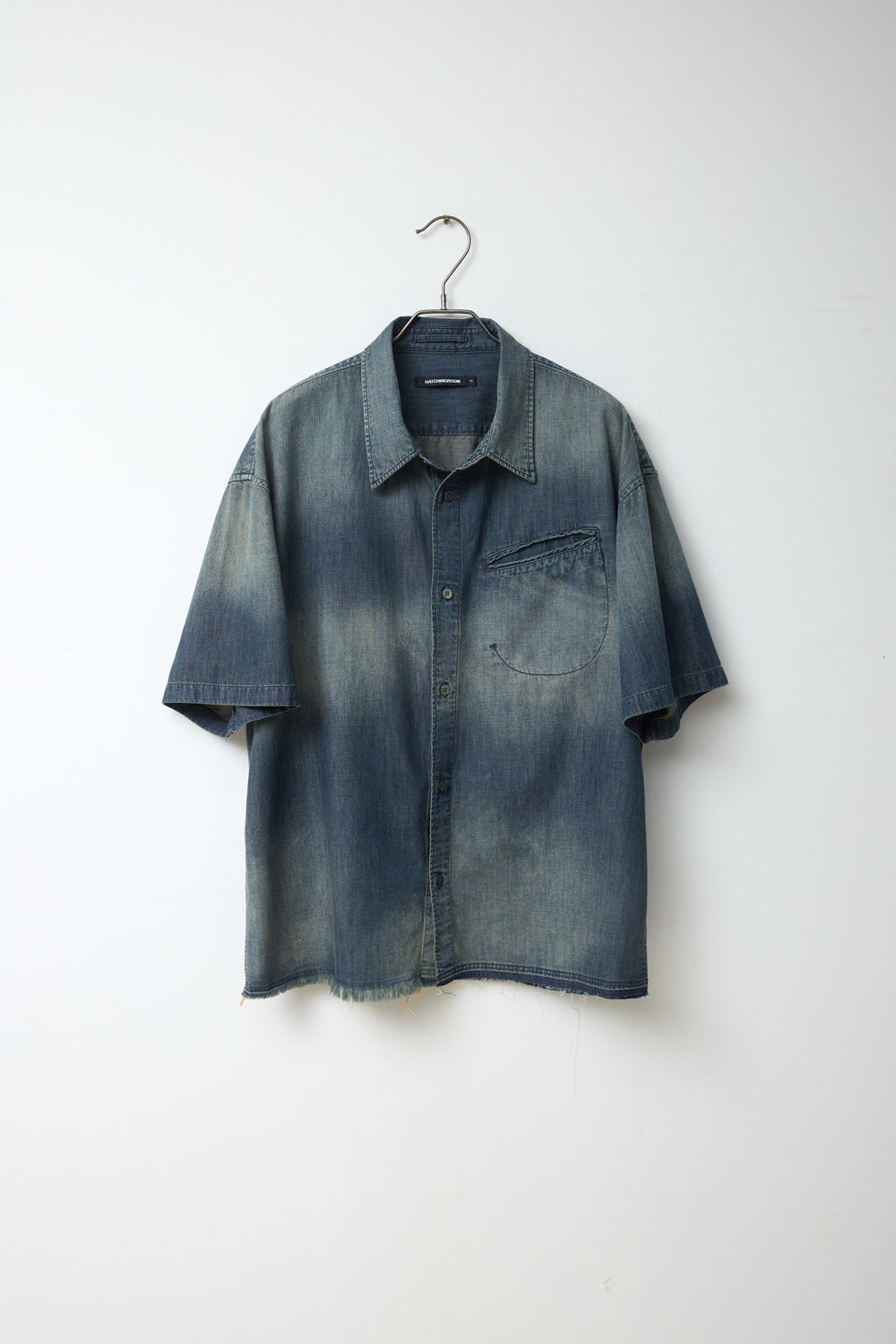Hatchingroom - Over Shirt Denim (Blue) product image 1 | TRAB K-Fashion Australia
