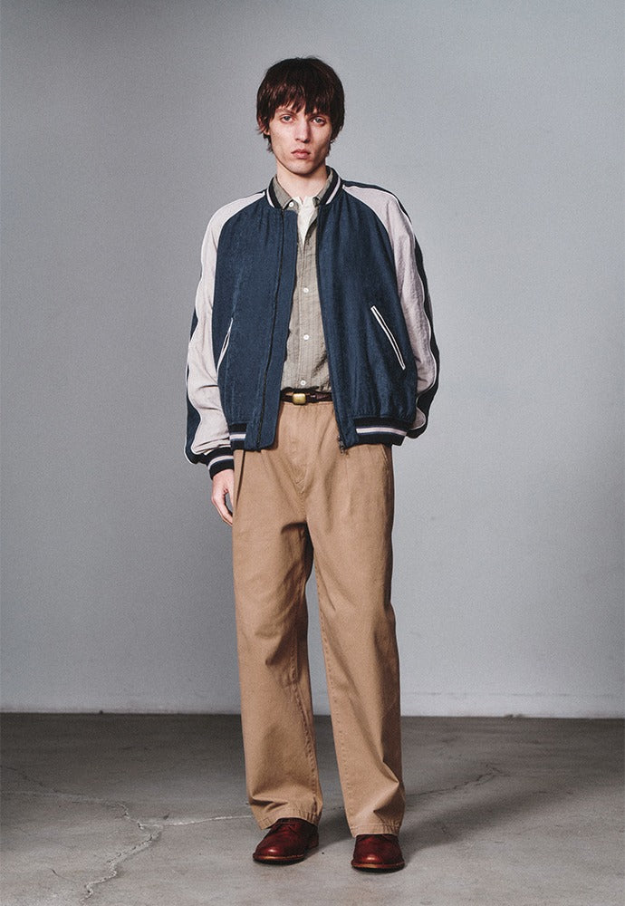 Art if acts - Vintage Souvenir Jacket (Navy/Stone) product image 1 | TRAB K-Fashion Australia