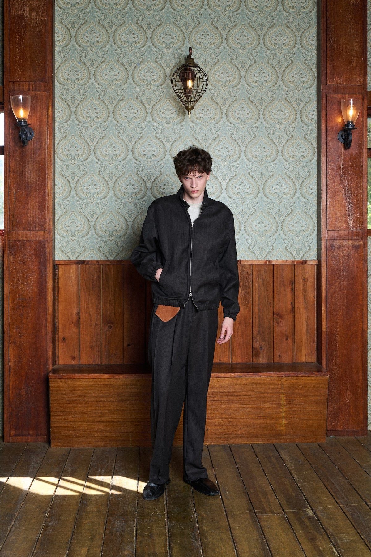 STU - Shift High-neck Jacket (Charcoal) product image 16 | TRAB K-Fashion Australia