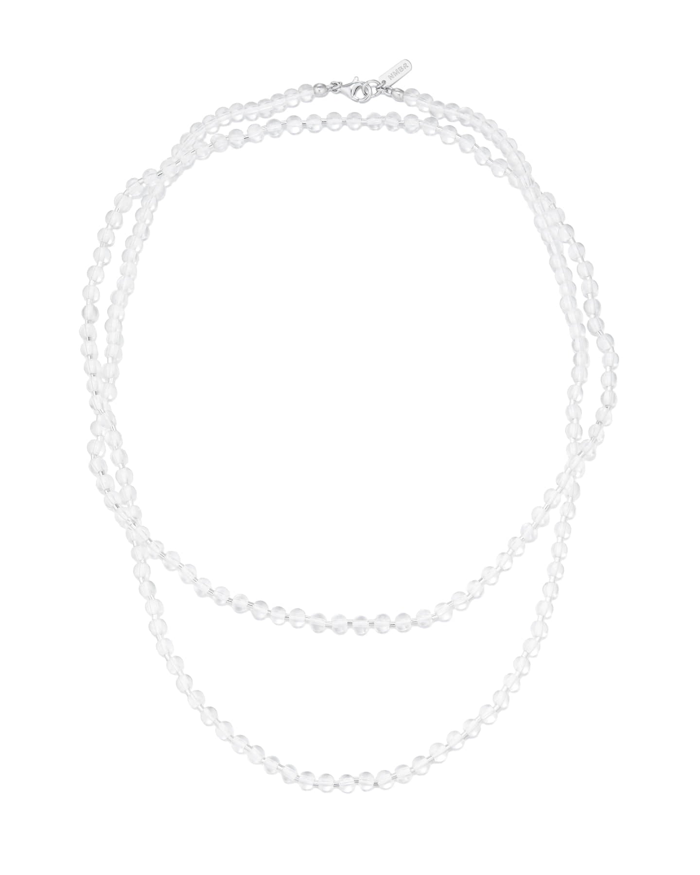 Numbering - Clear Quartz Long Necklace #7802 product image 4 | TRAB K-Fashion Australia