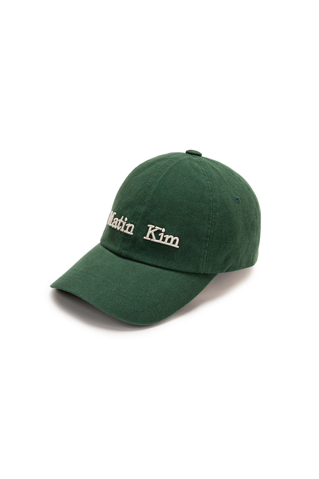 Matin Kim - Matin Dusty Classic Logo Ball Cap (Green) product image 5 | TRAB K-Fashion Australia