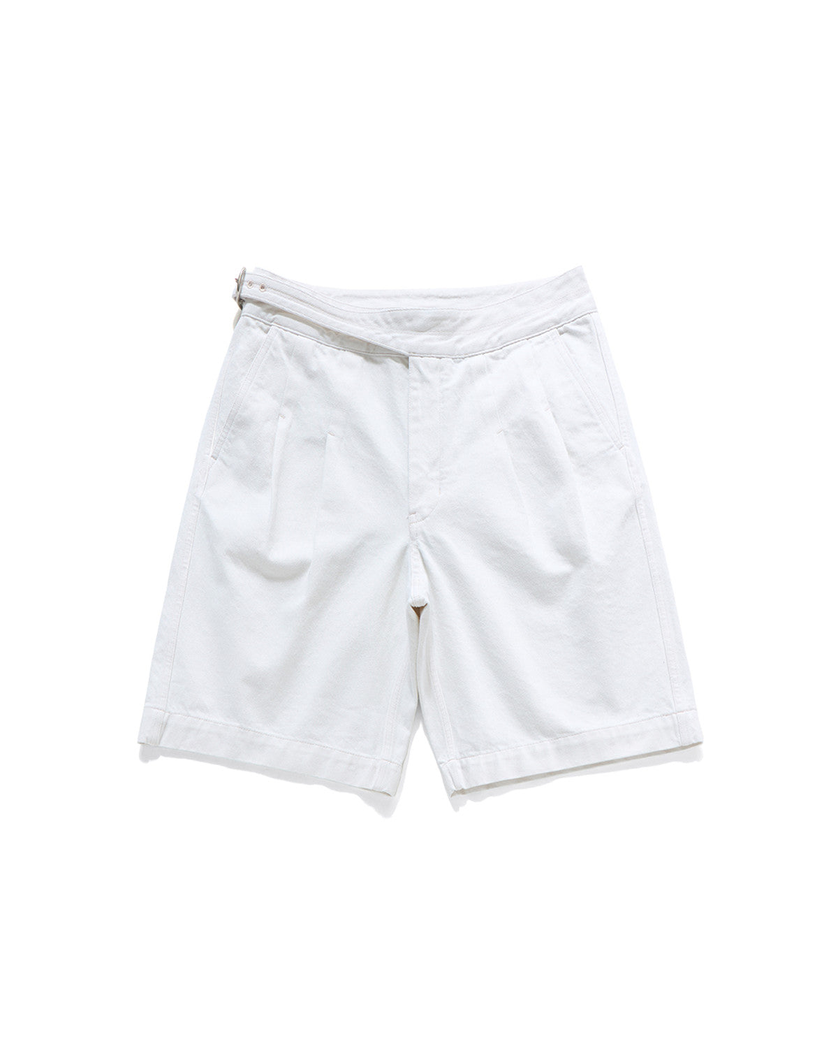 Eastlogue - Belted Trooper Comfort Shorts (Ecru) product image 3 | TRAB K-Fashion Australia
