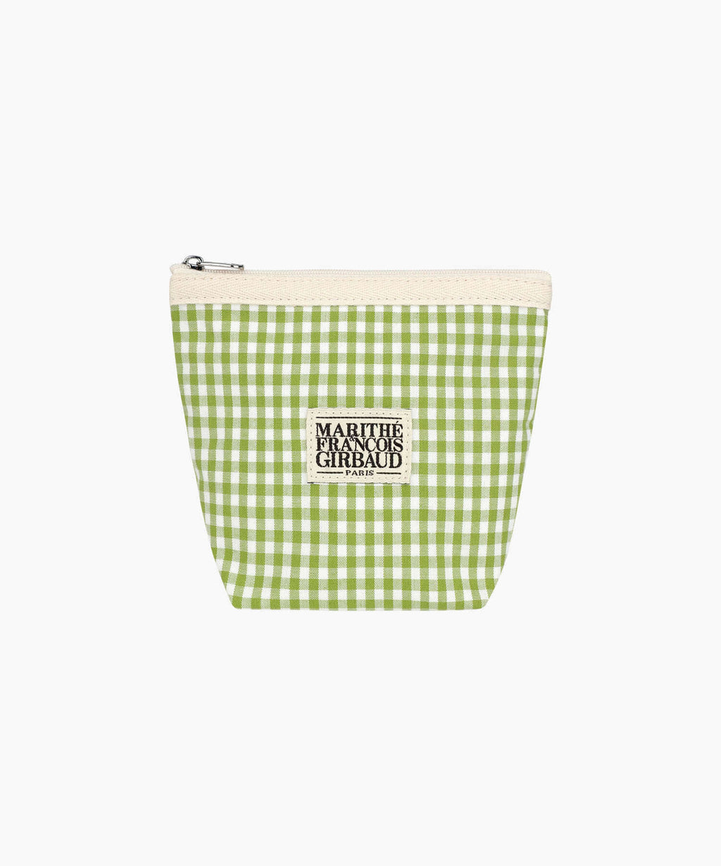 Marithe & Francois Girbaud - Classic Logo Check Pouch (Light Green) product image 6 | TRAB K-Fashion Australia