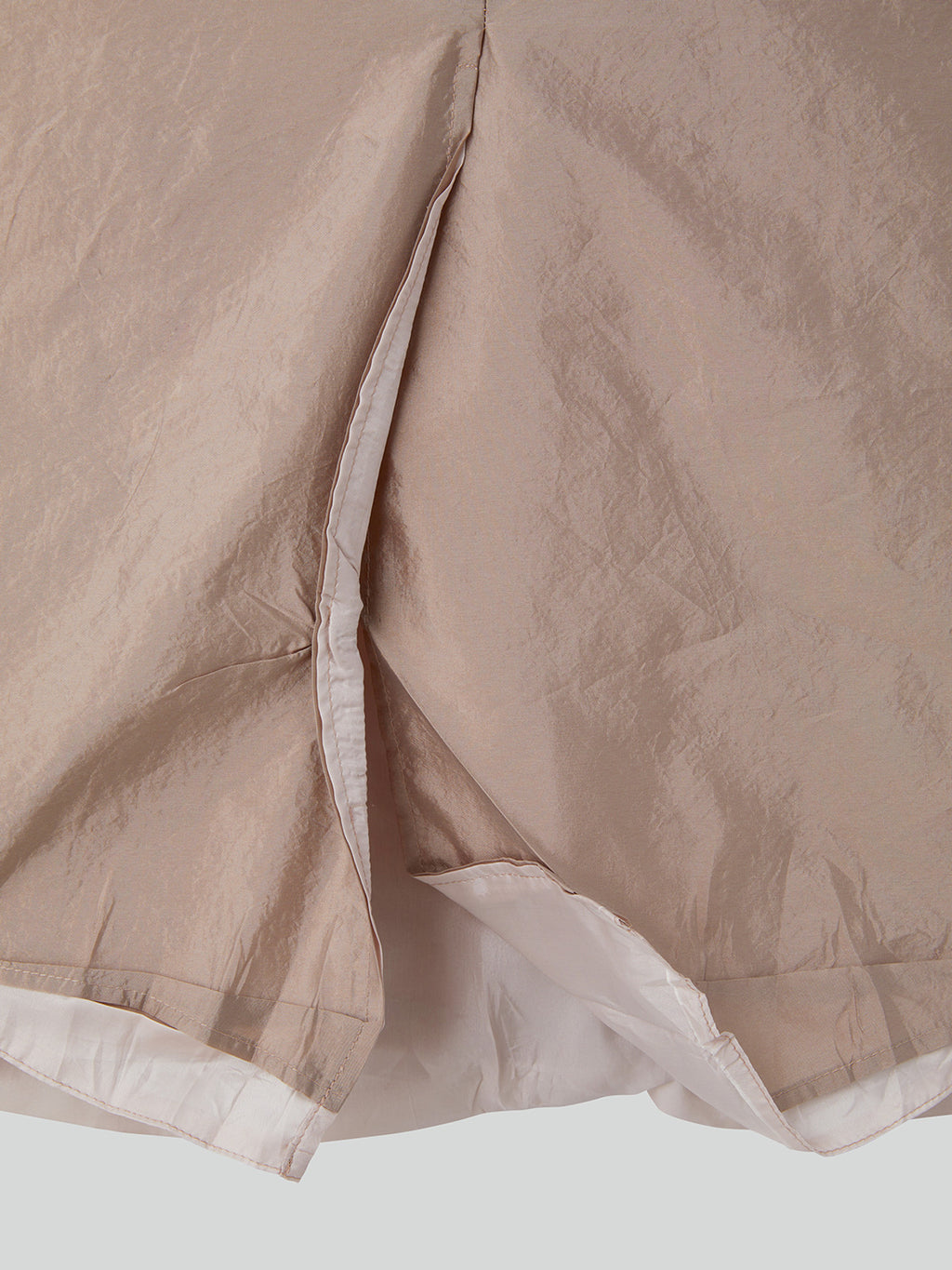 Recto - Layered Detail Midi Skirt (Sepia Beige) product image 7 | TRAB K-Fashion Australia