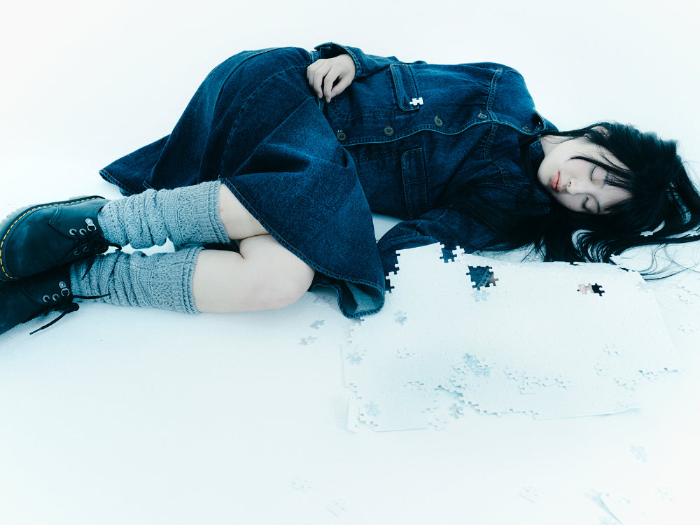 Coyseio - Deep Denim Jacket (Navy) | TRAB K-Fashion Australia