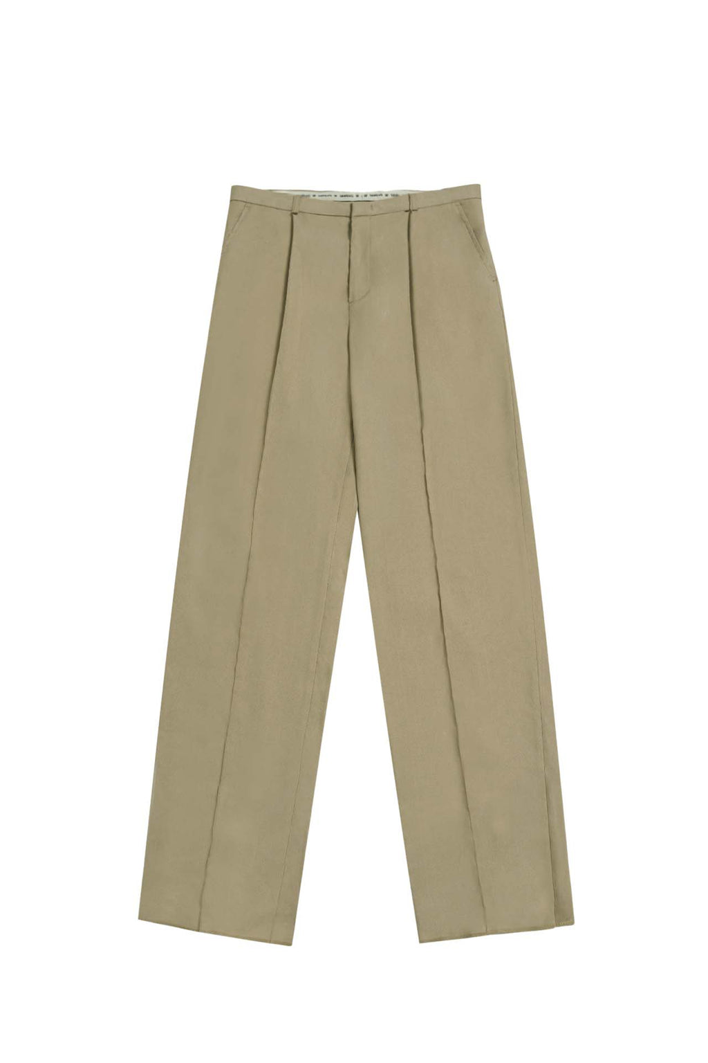 STU - Low Rise Pin Tuck Linen Slacks (Beige) product image 12 | TRAB K-Fashion Australia
