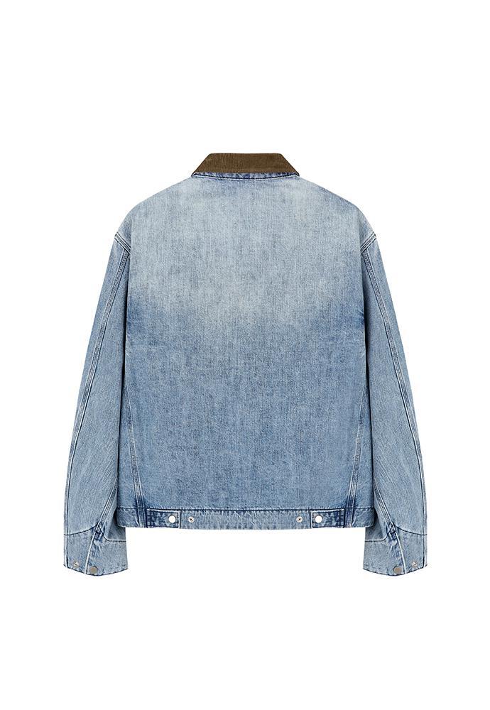 Art if acts - Marina Denim Work Jacket (Used Light Indigo) product image 9 | TRAB K-Fashion Australia