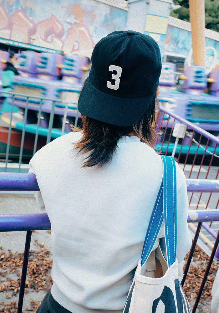 Collect Pieces - Three 5 Panel Cap (Black) product image 4 | TRAB K-Fashion Australia