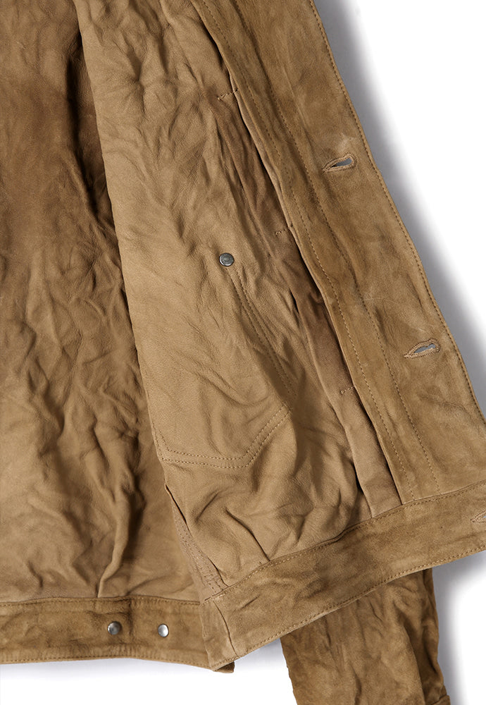 Art if acts - Washed Suede Trucker (Camel) product image 10 | TRAB K-Fashion Australia