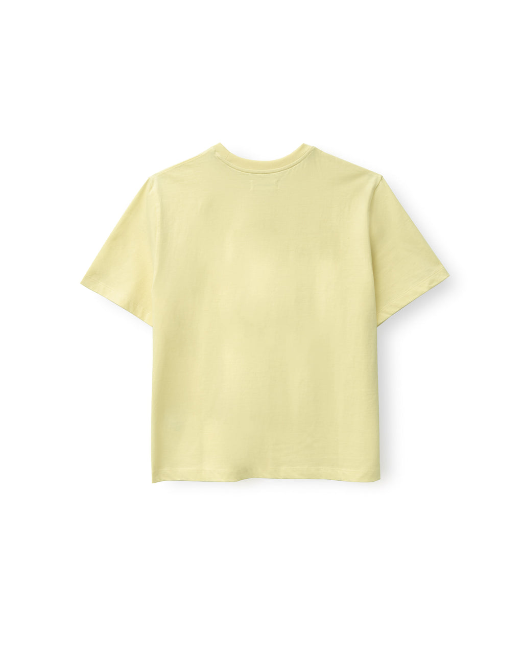 Brownyard - Waist Cut T Shirt (Light Yellow) product image 4 | TRAB K-Fashion Australia