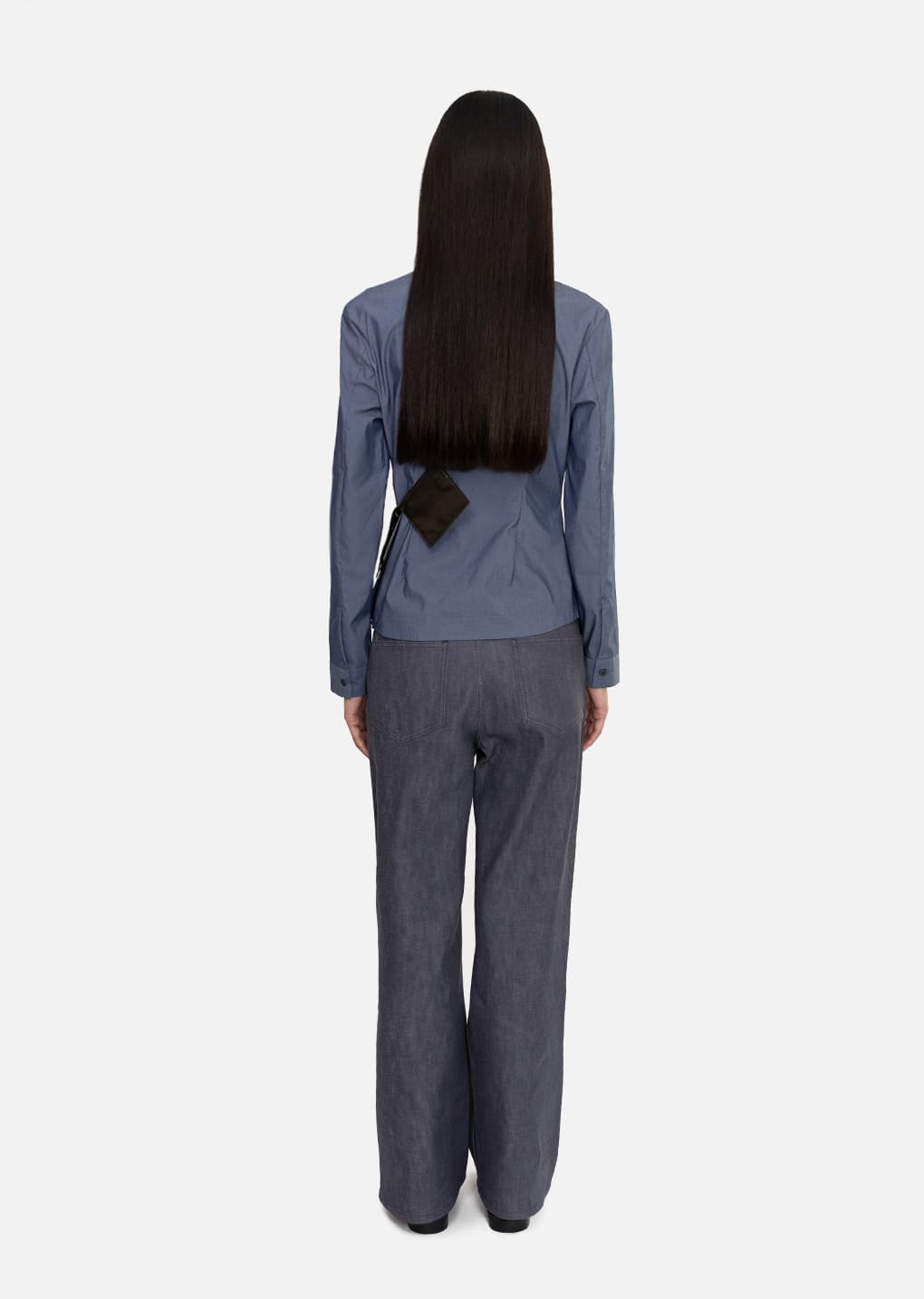 Amomento - Slim Shirt (Indigo) product image 4 | TRAB K-Fashion Australia