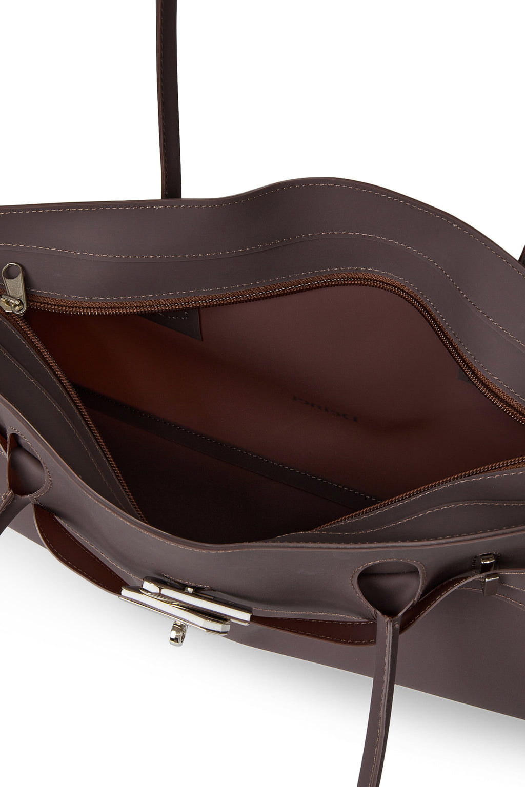 Deinet - [free Card Wallet] Jelly Two-Way Bag (Brown) product image 10 | TRAB K-Fashion Australia