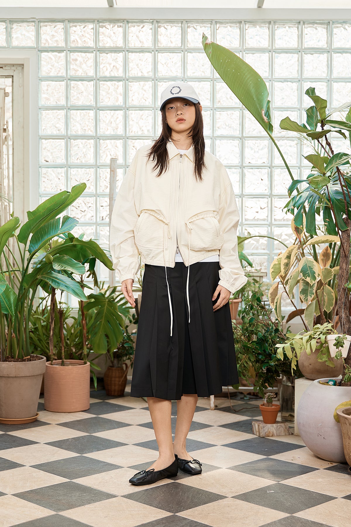 Matin Kim - Layered Point String Light Jumper (Ivory) product image 12 | TRAB K-Fashion Australia