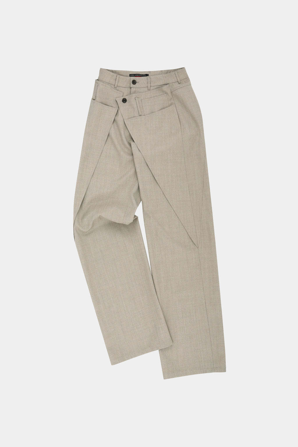 Andersson Bell - Wool Wrap Pants (Beige) product image 10 | TRAB K-Fashion Australia