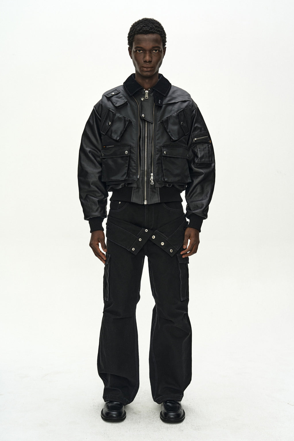 Andersson Bell - Andersson Bell X Alpha Industries Flight Vest (Black) product image 23 | TRAB K-Fashion Australia