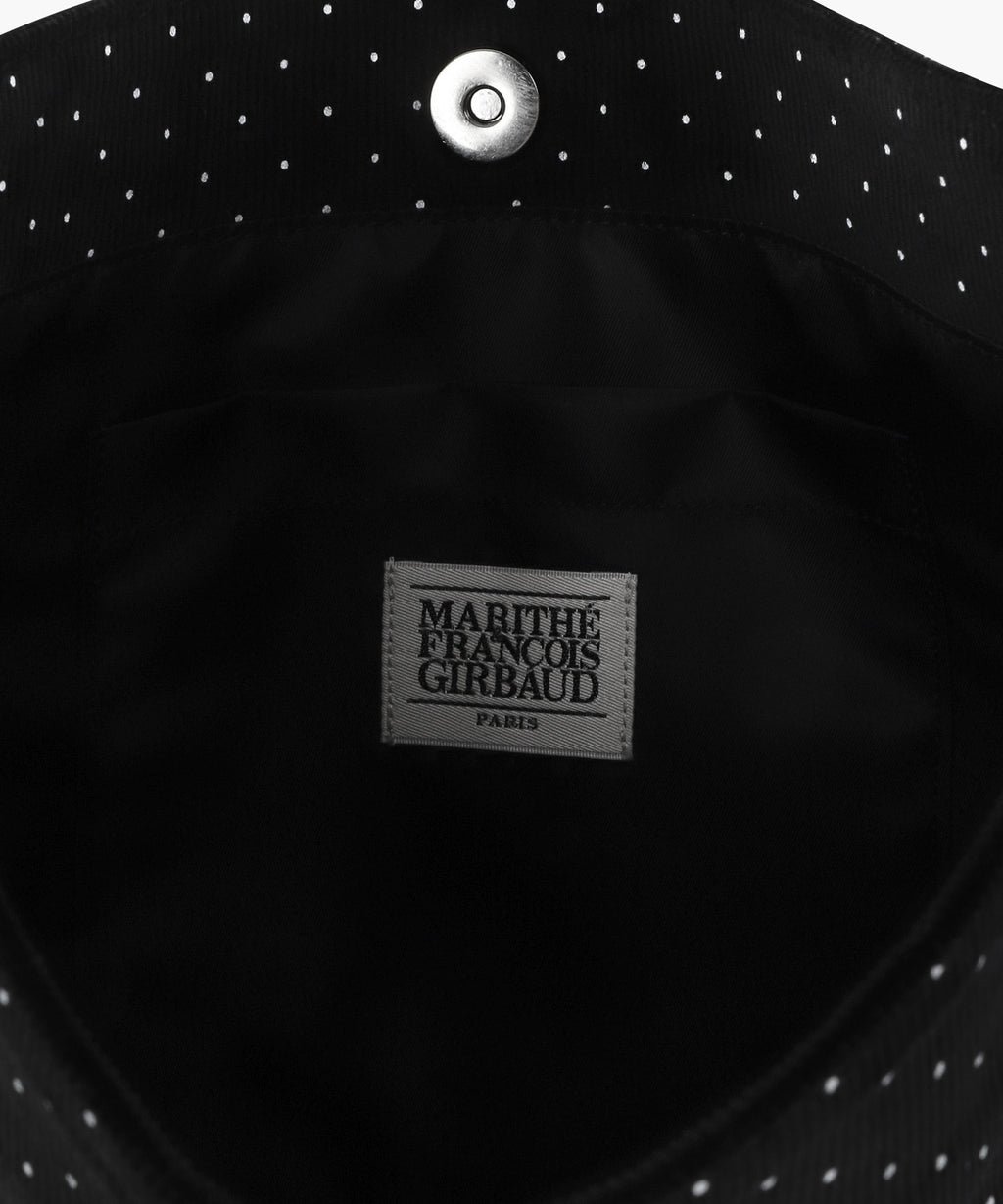 Marithe & Francois Girbaud - Classic Logo Corduroy Bag (Black) product image 4 | TRAB K-Fashion Australia