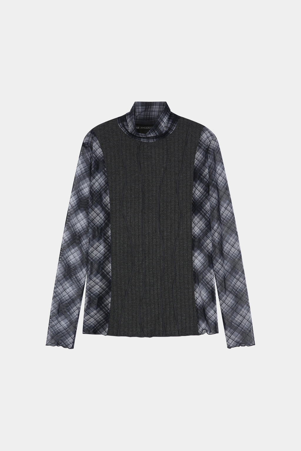 Andersson Bell - Layered Frame 001 Printed T-Shirt (charcoal) (Charcoal) product image 9 | TRAB K-Fashion Australia