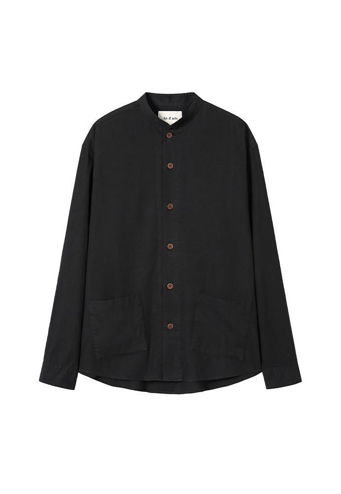 Art if acts - Linen Oriental Jacket (Black) product image 6 | TRAB K-Fashion Australia