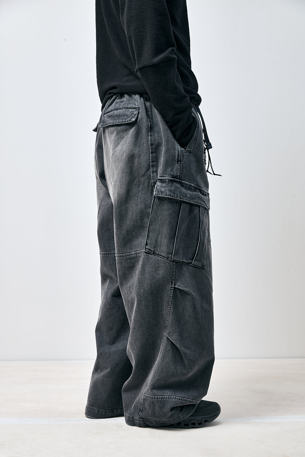 Hatchingroom - Mil Pants Denim Ash Grey ((Resotck)) product image 15 | TRAB K-Fashion Australia