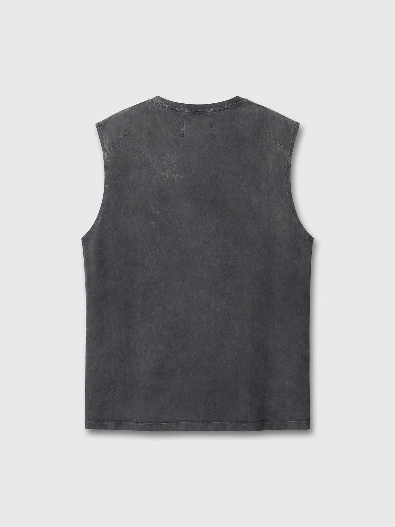 Tonywack - Garment-Dyed Patch Pocket Sleeveless (Faded Black) product image 8 | TRAB K-Fashion Australia