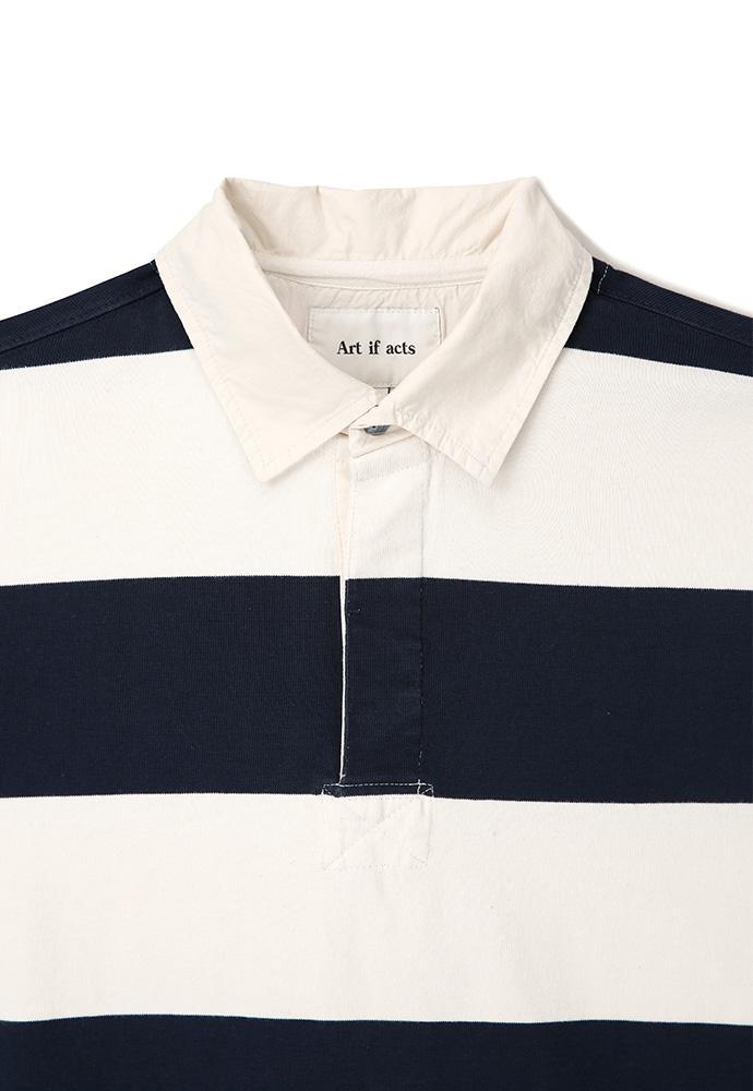 Art if acts - Garment Washed Rugby Tee (Navy) product image 9 | TRAB K-Fashion Australia