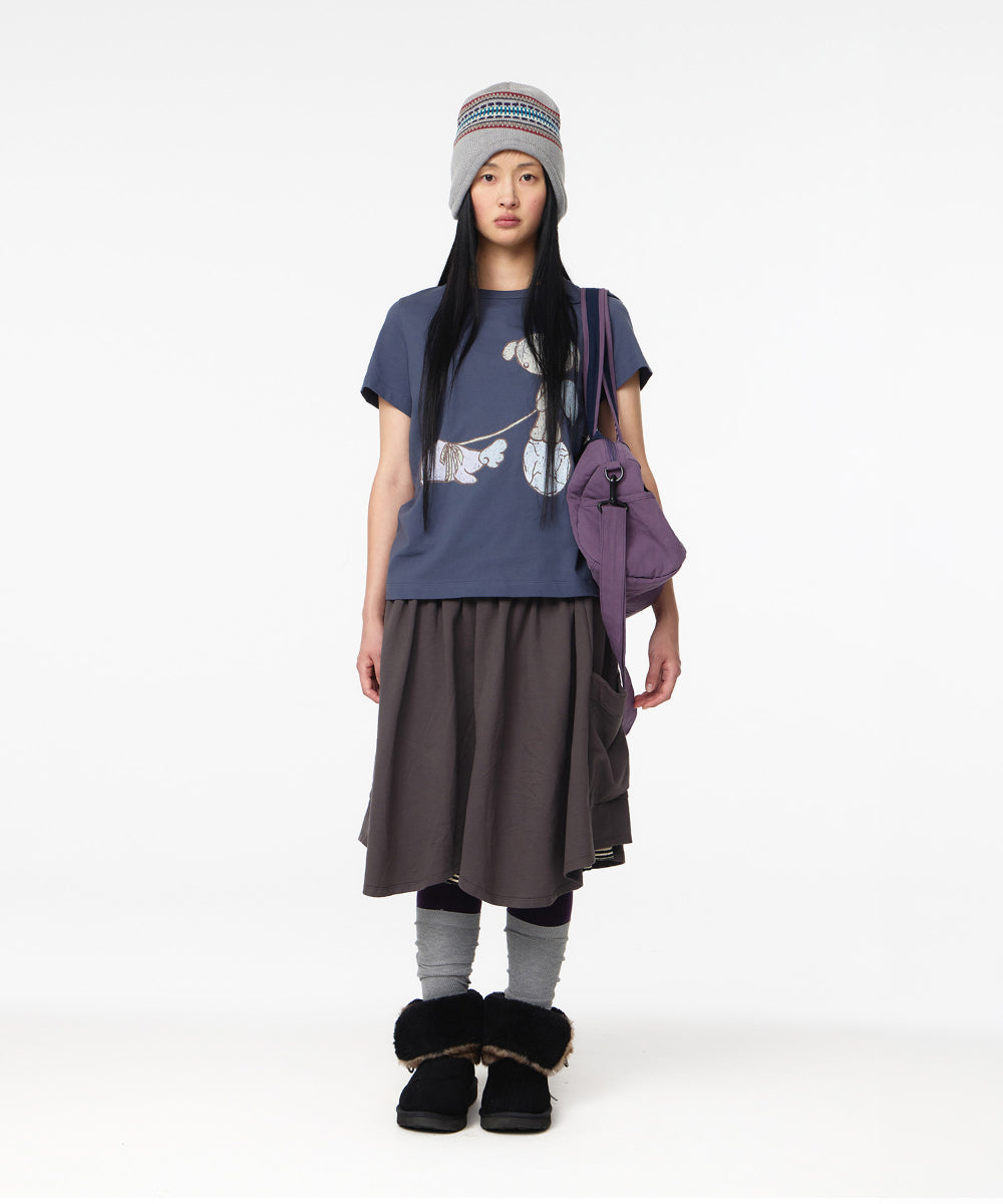 Coyseio - Teji Vintage Graphic T-Shirt (Navy) product image 6 | TRAB K-Fashion Australia